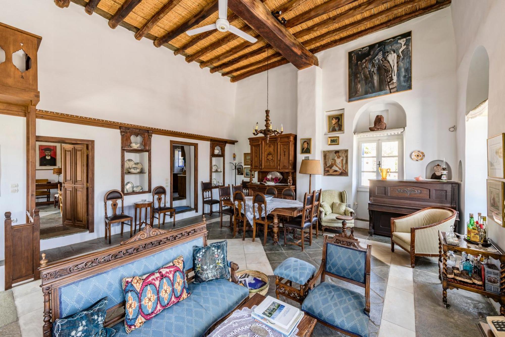 Anezas Mansion Stone-Built Traditional Villa Khónias Esterno foto