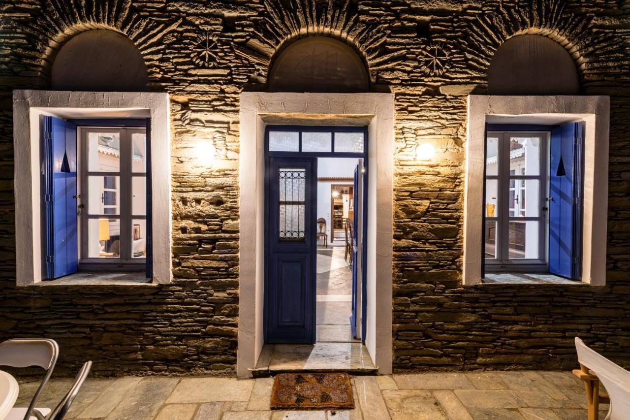 Anezas Mansion Stone-Built Traditional Villa Khónias Esterno foto